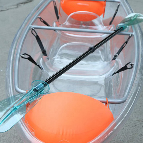 Durable Clear Bottom Kayak Double Seats For Family Entertainment CE Certificate