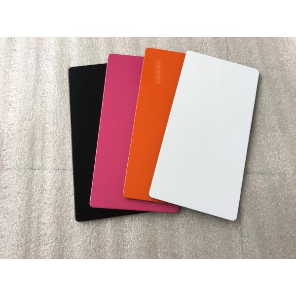 Grey / Silver Aluminium Composite Sheet Rigidity Outside Wall Covering Material