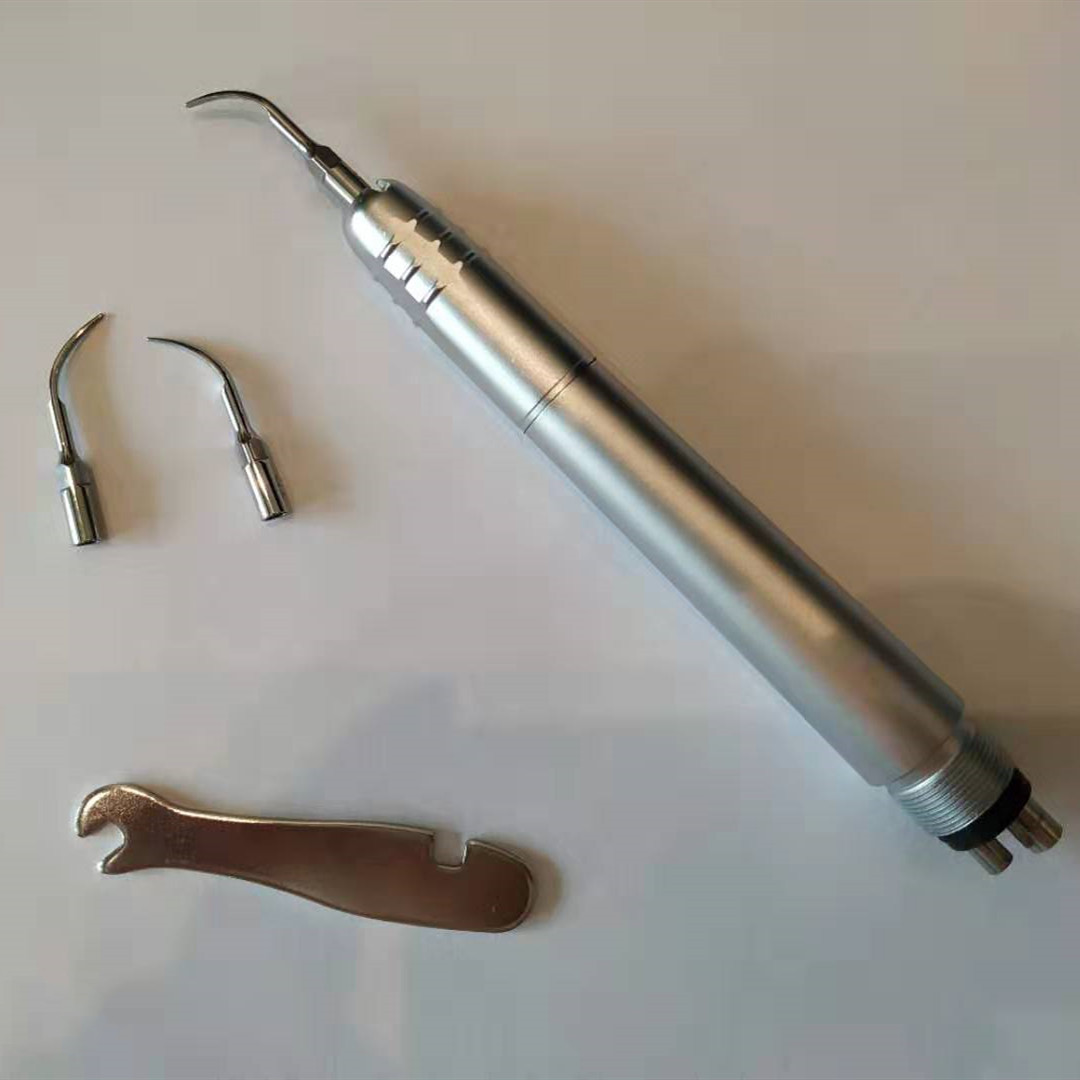 AS2000 Dental Air Ultrasonic Scaler Handpiece 2holes 4holes With 3pcs EMS Woodpecker Tips