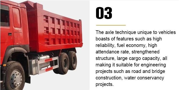 Mining 6x4 Second Hand Howo Dump Truck