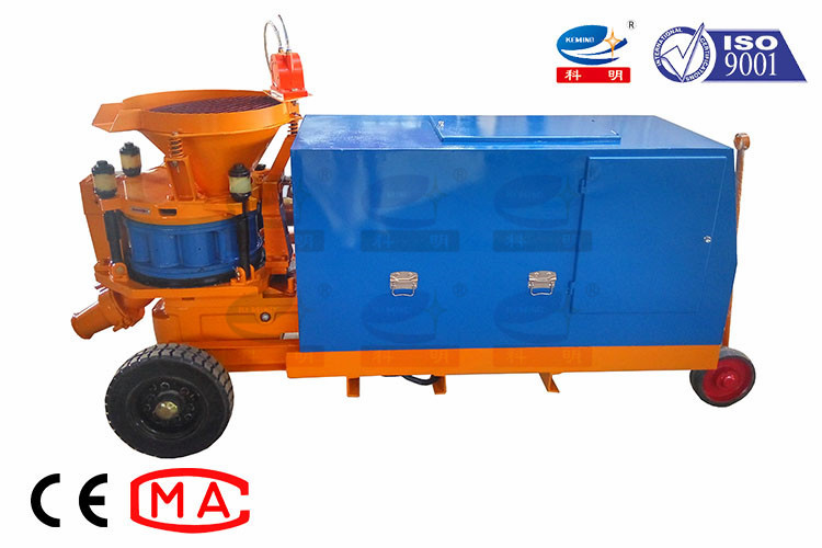 Diesel Driven Wet Mix Shotcrete Machine Mobile Wet Concrete Sprayer