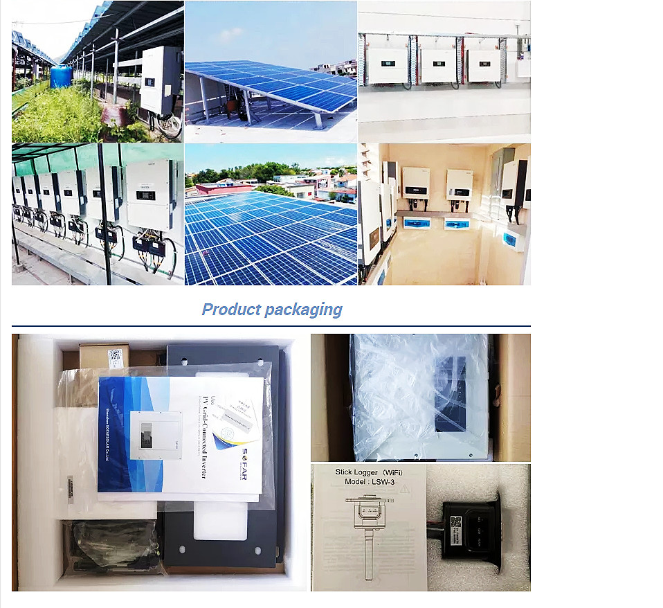 Sofar Low Voltage Hybrid Inverter 4KW 5KW 5.5KW 6KW PV Inverter 3 Phase