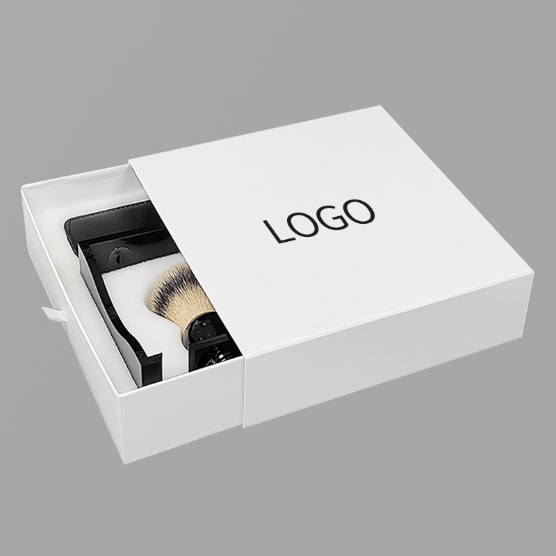 Black Logo White Box for Hair Accessories Brush Device Custom Size and Order Accepted