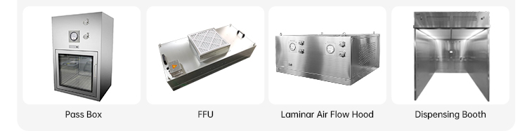 AC220V 380V Vertical Benchtop Clean Air Laminar Flow Cabinet Cleanroom Cleaning Equipment