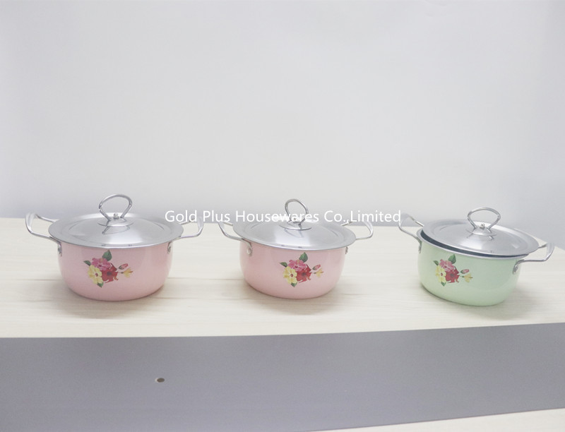 16cm Stainless Steel Cooking Pot Non Stick Sauce Pan For Home Kitchen