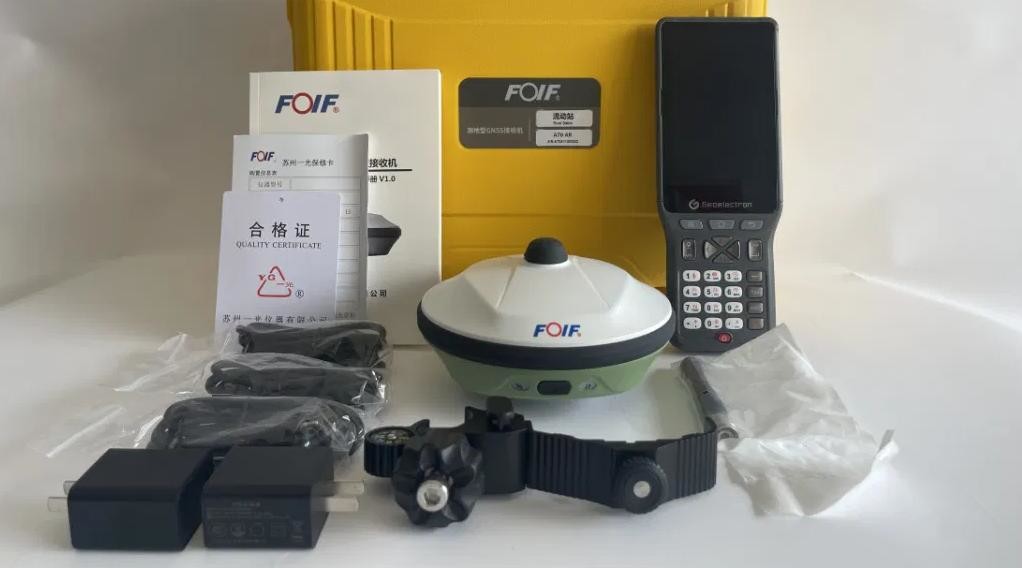 High Precision Classic Gnss Foif A70 Ar Rtk Intelligent Receiver Base Rover