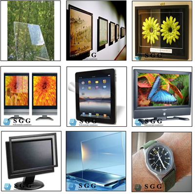 1.5mm non glare glass