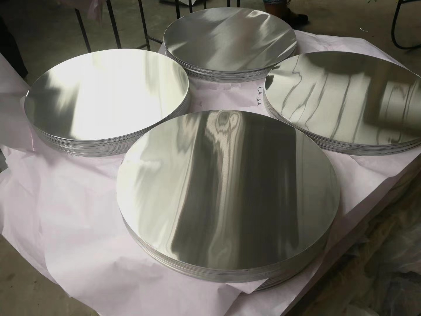 Deep Drawing Aluminium Discs Circles For Cookware Utensils