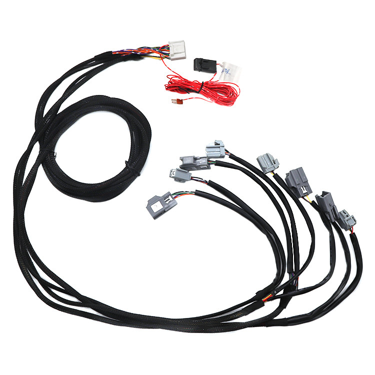 Auto Waterproof Wiring Harness , Custom Cable Loom Assembly Service