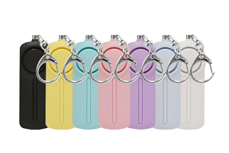 SOS 130db Self Defense Personal Alarm Keyring With AAA Battery Powered