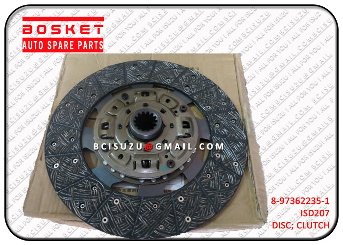 8-97362235-1 Isuzu Clutch Disc For Elf 700p 4HK1 8973622351 , Net Weight 3.4kg