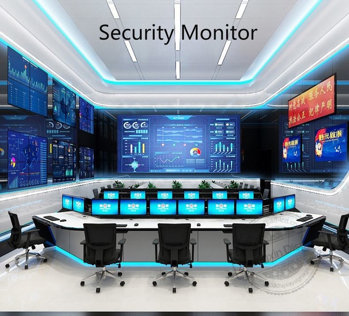 Original 55 Inch 0.88mm bezel 3x3 IPS LCD LED TV Video Wall Display 800nits 1080p 4K Wall Mounted Video Wall