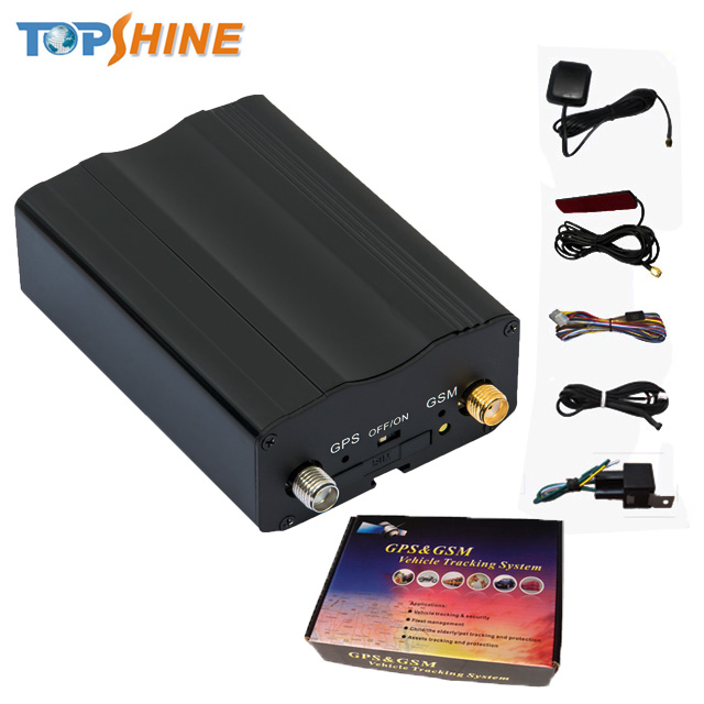 37 VDC Car GPS Tracker With Fuel Monitoring Temperature Sensor