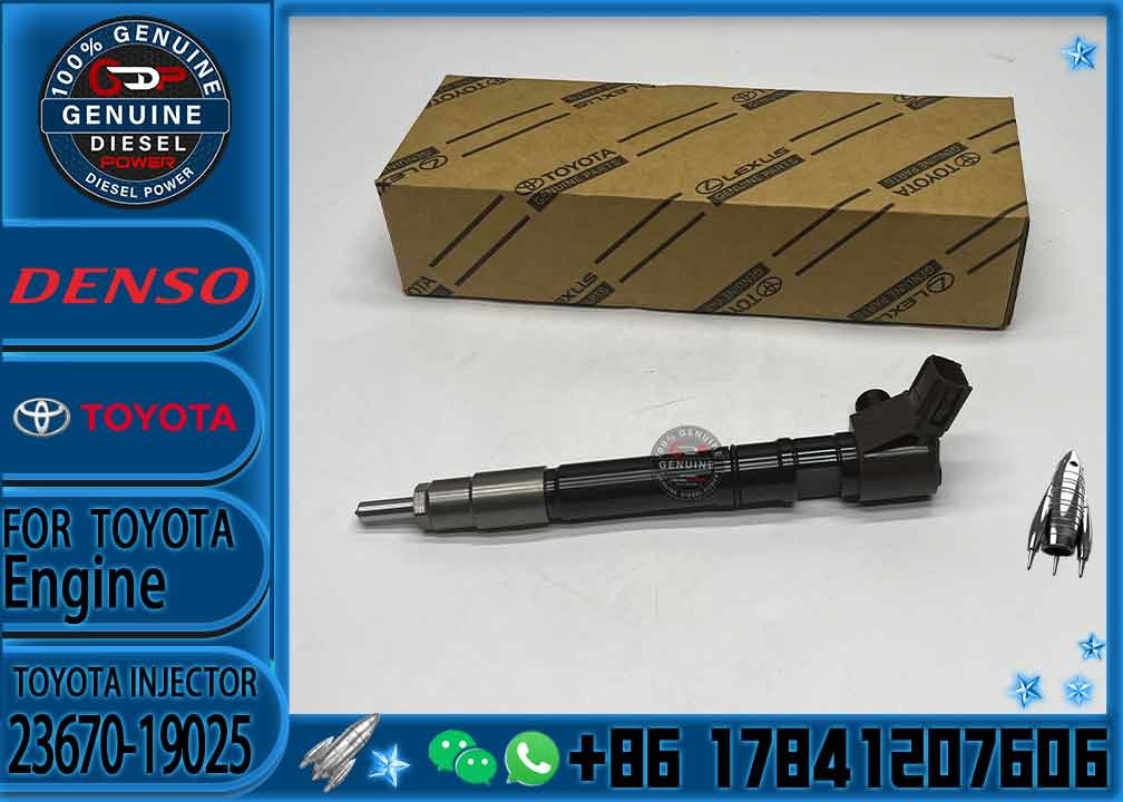 Common Rail Injector 295700-0560 23670-0E020 23670-09430 23670-11020 23670-19025 236700E020 For Toyota 2.4d 2GD-FTV REVO