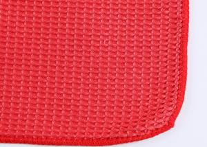 China High Absorbent Waffle Weave Microfiber Car Wash Drying Towels on sale