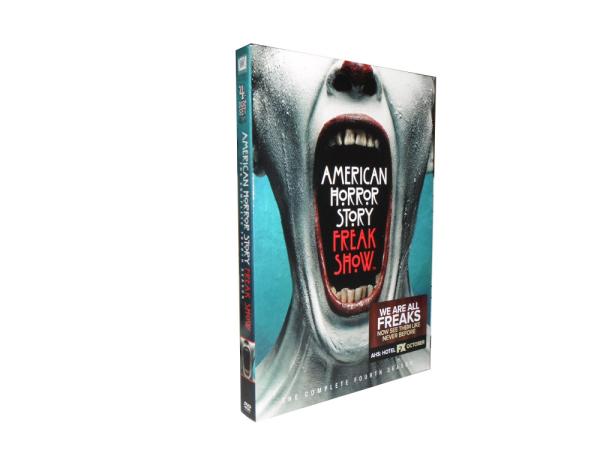 Hot sale tv-series dvd boxset American Horror Story season 4 new Video Region