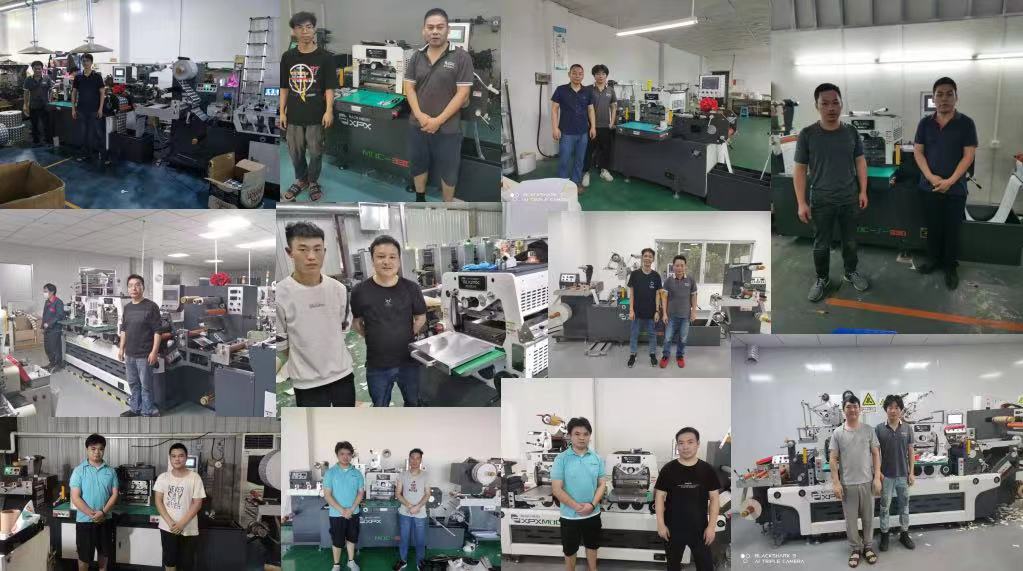 Adhesive Sticker Label Die Cutting Machine Large Label Die Cutter