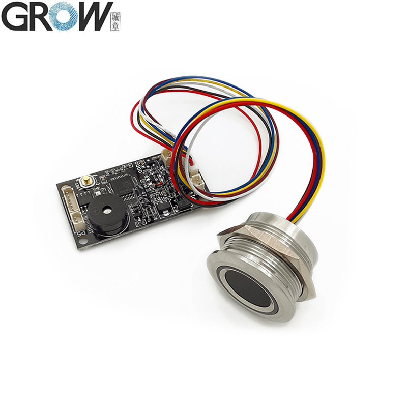 Grow Ks200+R503 Two-Color Ring Indicator Fingerprint Access Control