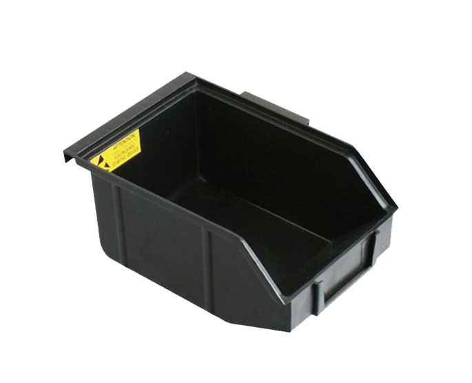 Space Saving Smooth Surface ESD Storage Bins For Electronics Components / Parts