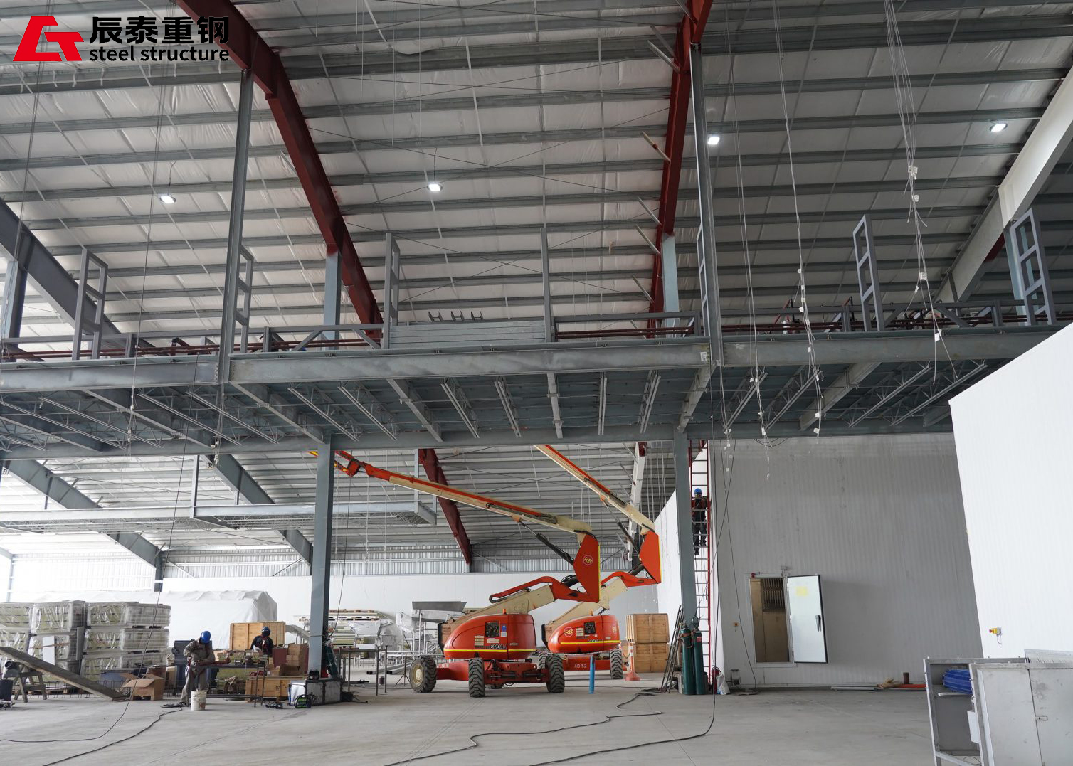 Industrial Light Steel Frame Metal Buildings Construction Facility