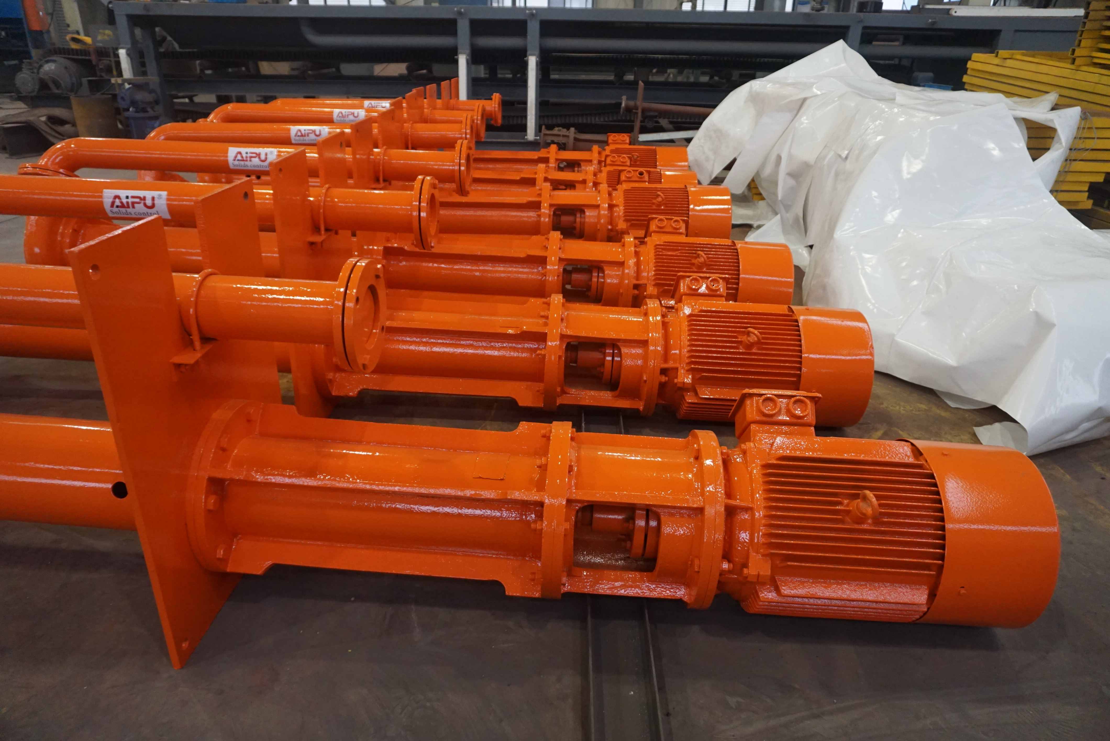 centrifugal slurry pumps semi-submersible