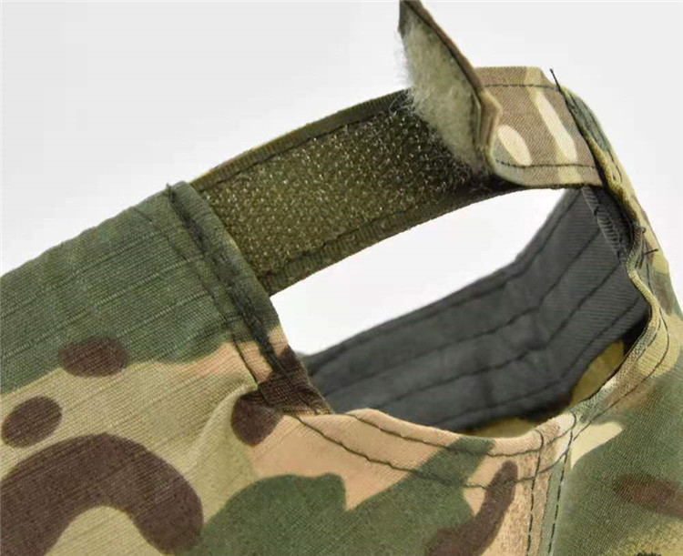 Retro Unisex Camo Adjustable Army Military Baseball Cap Curve Brim Fishing Hat