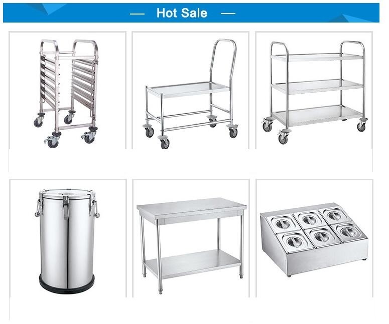 RK Bakeware China Foodservice NSF Foldable Cargo Transport Platform Bakery Rack Warehouse Trolley Cart