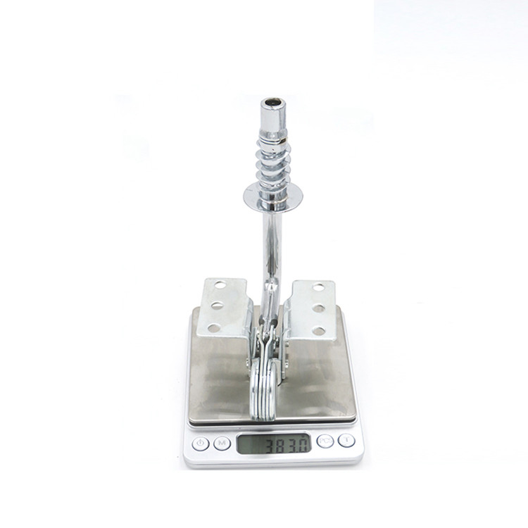180 Degree Adjustable Sofa Bed Hinges Chrome Color 100KG Loading Capacity