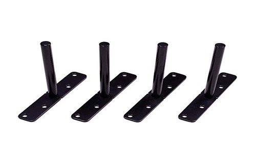 Stainless Steel Hidden Metal Floating Wall Mounted Shelf Brackets for Durability