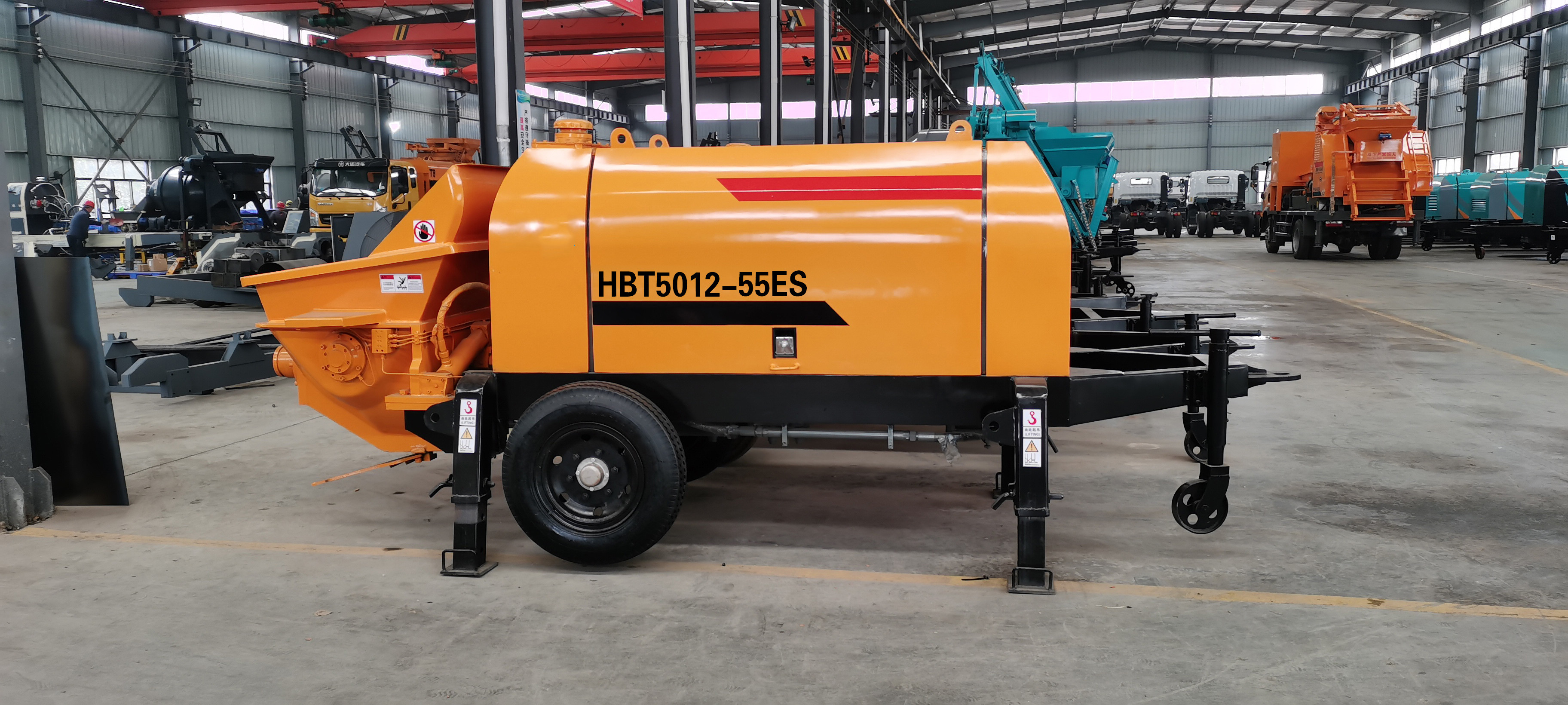Cement Mini Concrete Pumps Truck Tractor Portable Line Electric Small Concrete Hose