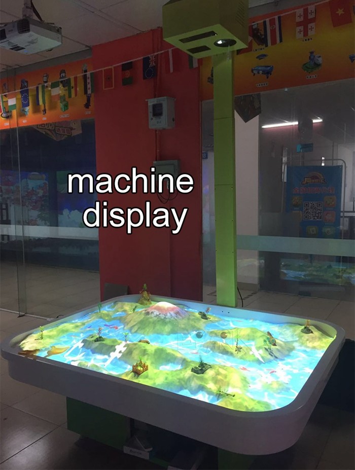 220V Interactive Projection Sand Table 11 Game Projection Sand Pool Game