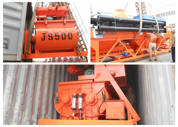 Commercial Ready Mixed 25m3 Elba Automated Mini Concrete Batching Plant