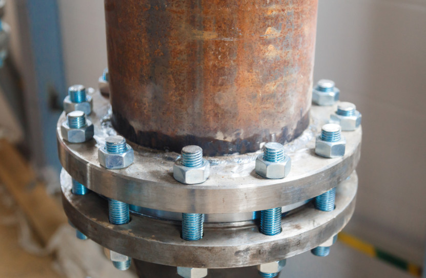 Flanged Connection M6×30mm Zinc A194 Hex Head Nut