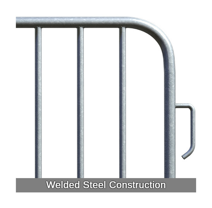 Factory Customize Hot DIP Galvanized Crowd Control Barrier 2m Long for USA