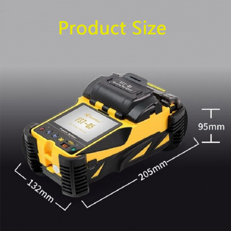 FST-Q5 Optical Fiber Fusion Splicer Low Splicing Loss 0.03dB With Fiber Clamp