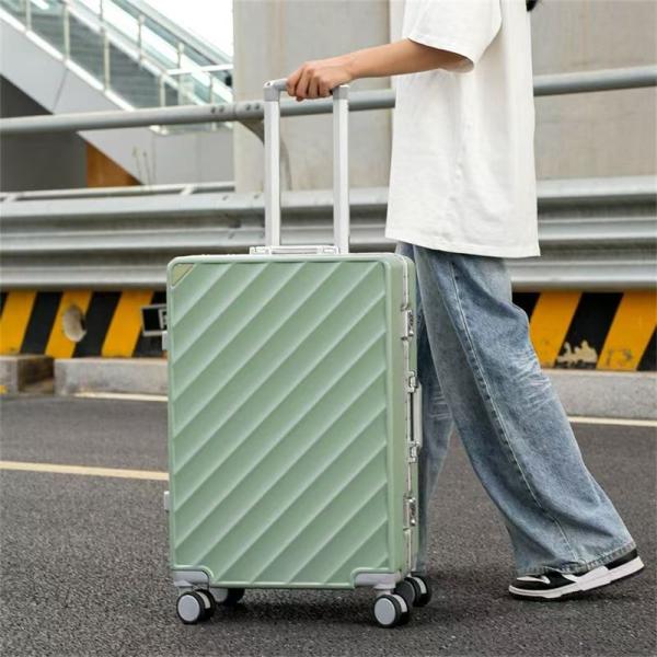 Unisex 2025 20-Inch 24-Inch Multifunctional Travel Password Luggage with TSA Customs Lock Light Weight Spinner Boarding Large Capacity