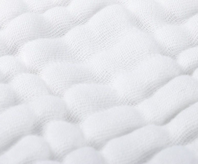 New Born 4 Layer Gauze Fabric For Infant Clothing Anti Static Lightweight