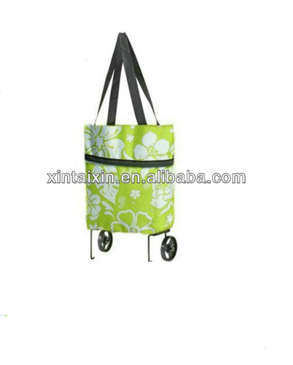 Factory cross-border wholesale shopping mall folding rod bag
