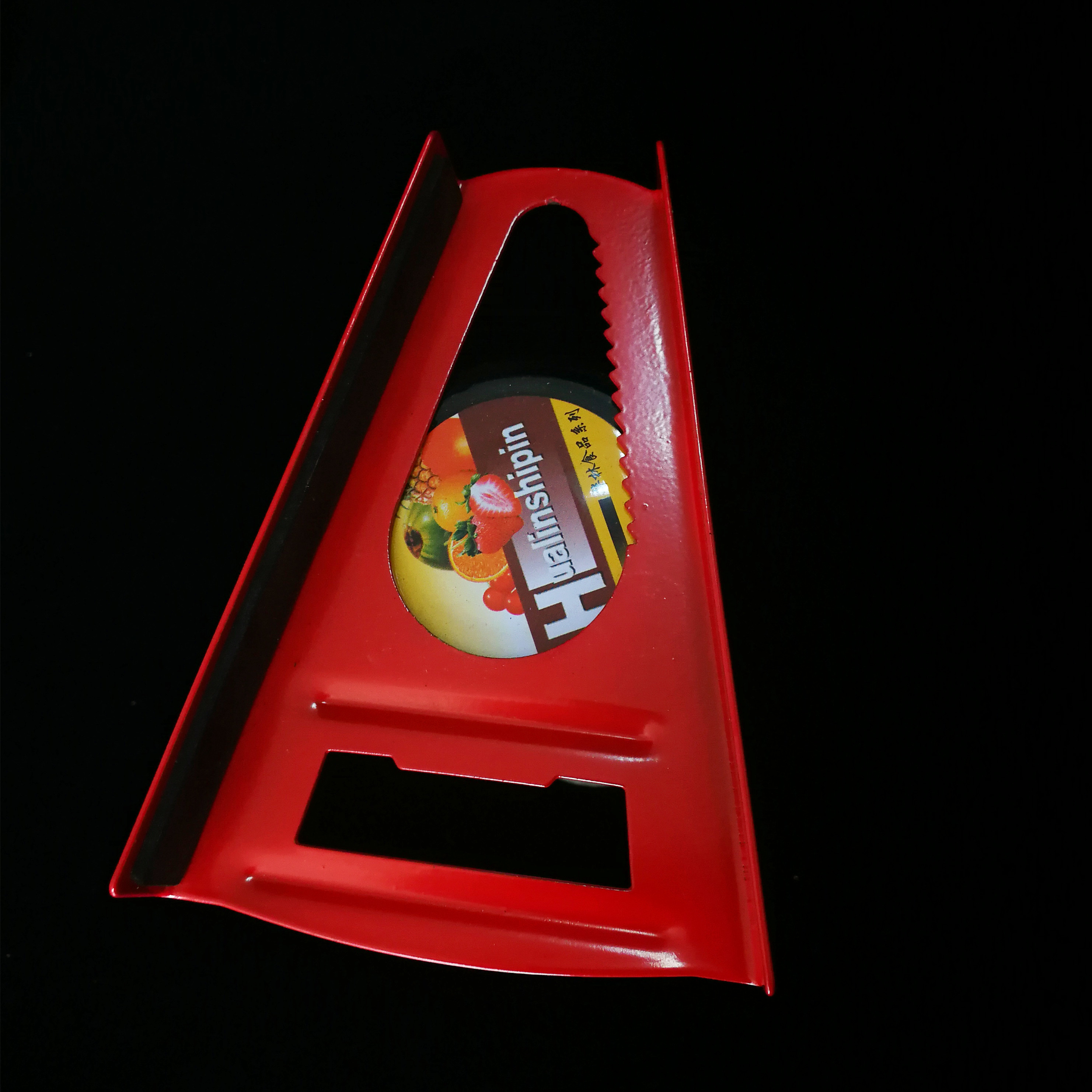 Hand Multi Bottle Opener Red Built In Manual Can Opener Heavy Duty For Home