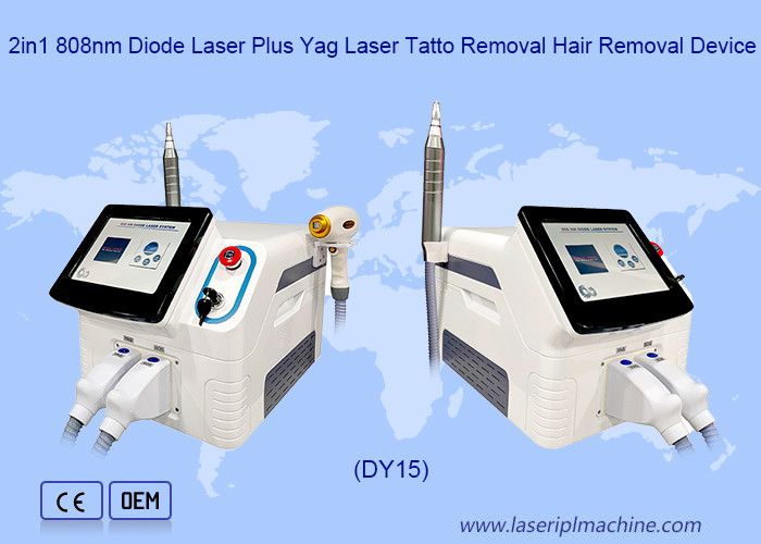 Painless Picosecond Tattoo Removal Diode Laser 2 In 1 Hair Removal Machine