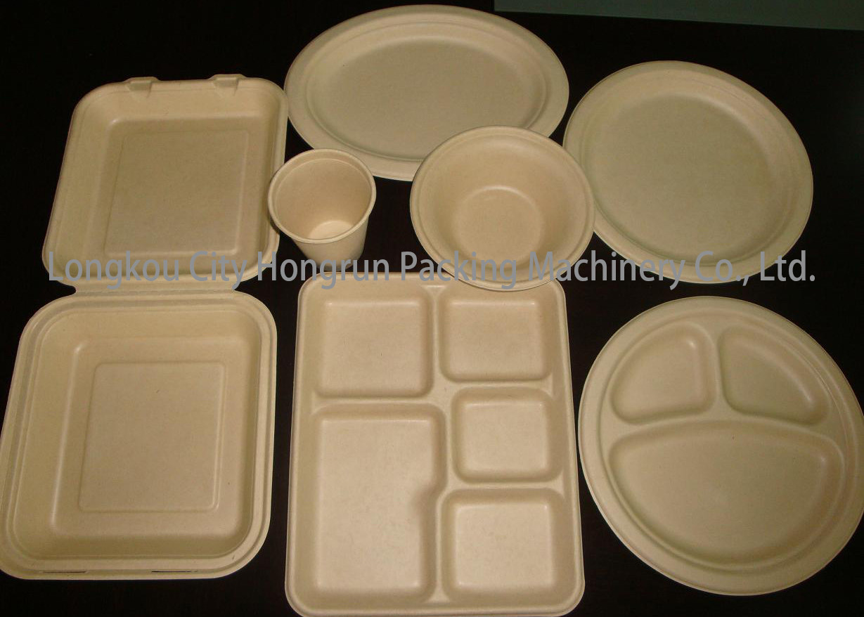 Food Packages Thermoforming Paper Bowl Machine Disposable Bowl Making Machine