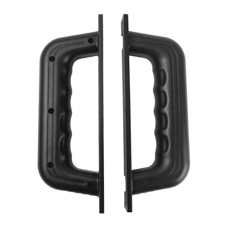 6 Fixing Holes ABS Material Portable Anti Drone Shield with Black Rectangular Handle 129g