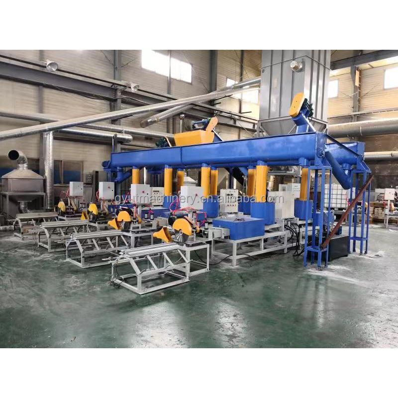 Hot Pressing Machine for Sawdust European Wood Pallet Machine in Manufacturing Plant