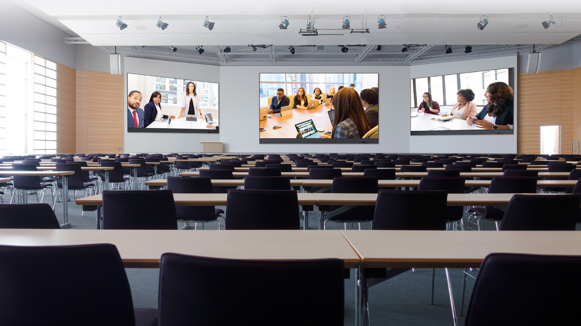 2K 4K HD Led TV Panel 135" 163" 216" Big Led TV Screen For Office Meeting