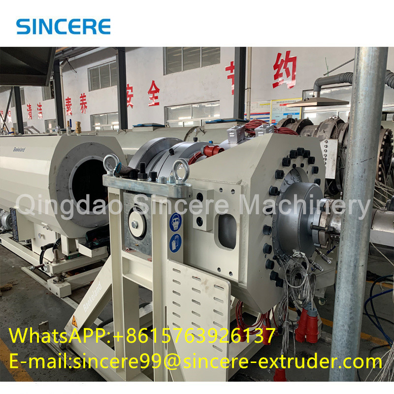 Plastic HDPE PP Tube Extrusion Line 20-110 50-200 75-250 110-400 450-800 560-1000 800-1600mm