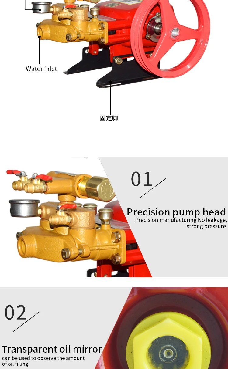 Pesticide Spraying Gear Pump Insecticidal Dispensing Agriculture Sprayer Machine