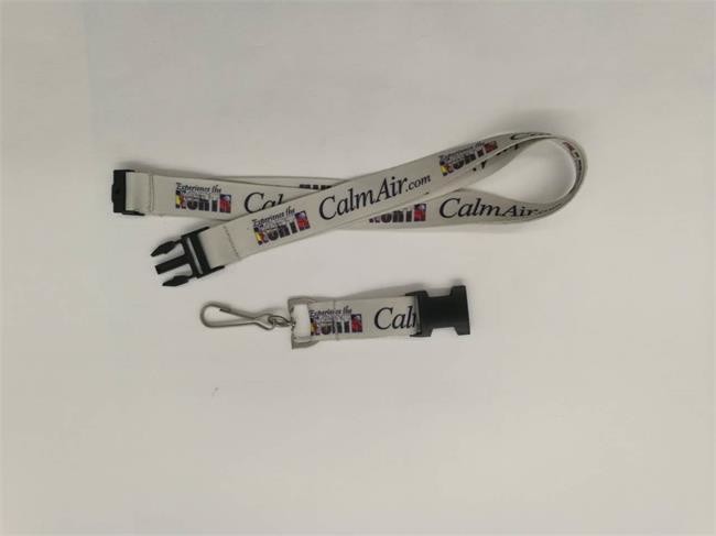 Colorful Logo Custom Neck Strap Dye Sublimation Lanyards Environment Friendly