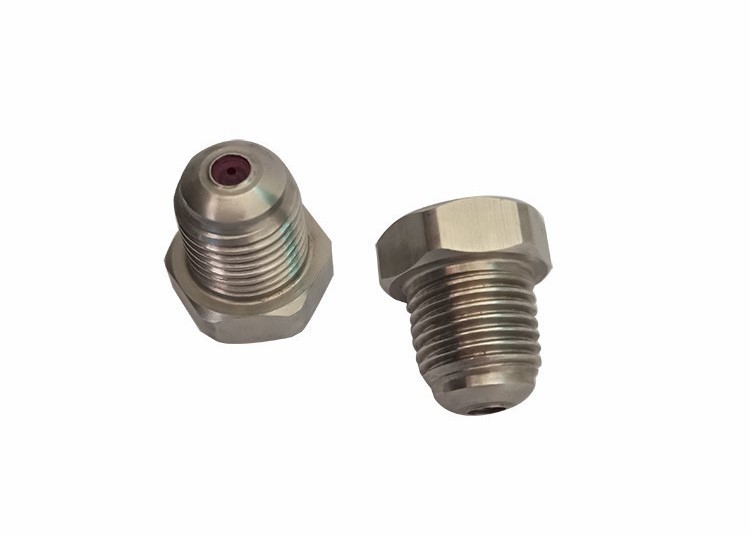 High Pressure Needle Nozzles With Embedded Ceramic Core Papermaking Nets Washing Nozzles