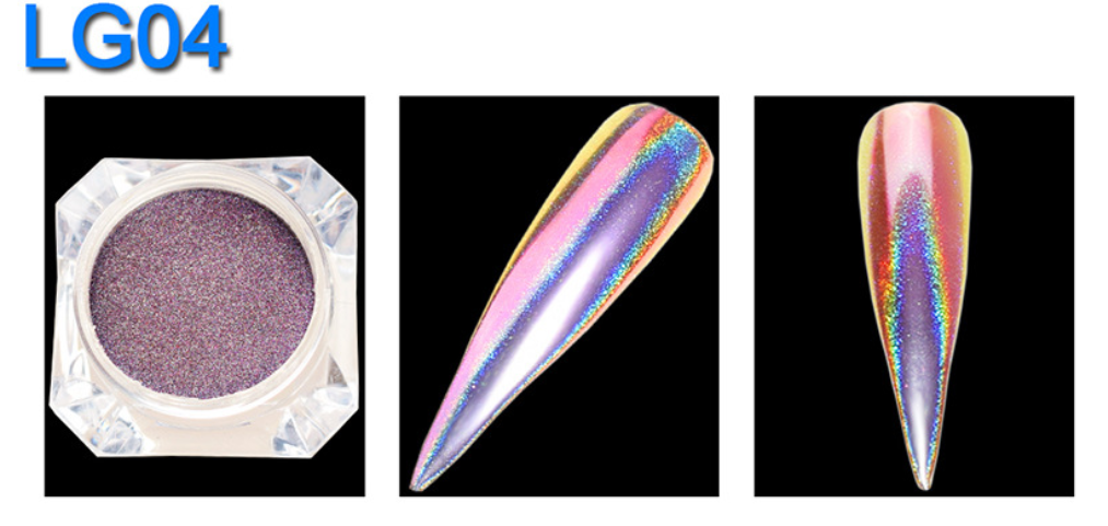 OEM/ODM Yes. Holographic Nail Powder for Poleyster Nails High Standar
