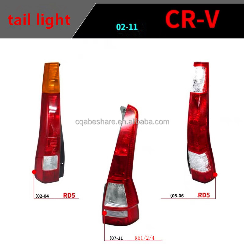 2004-2005 Year Tail Light Rear Lights for Honda CRV RD5 RD7 RE1 RE2 RE4 72 Watts